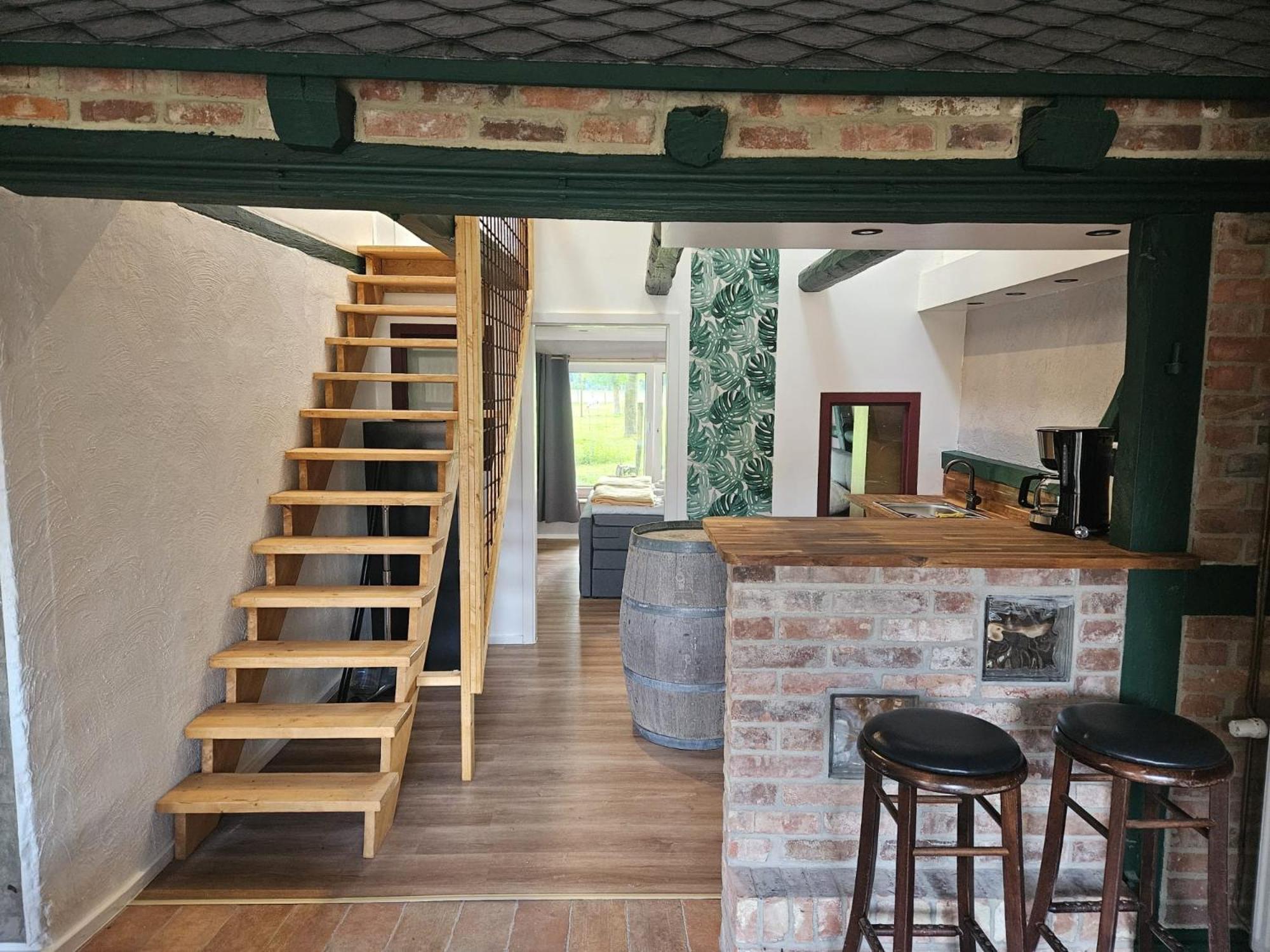 Ferienhaus Banana Lodge Bruchhausen-Vilsen Bagian luar foto